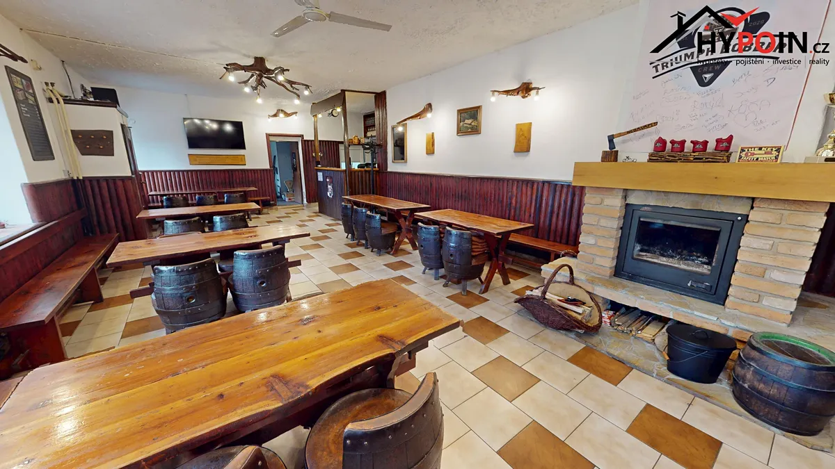 Prodej restaurace 550 m²